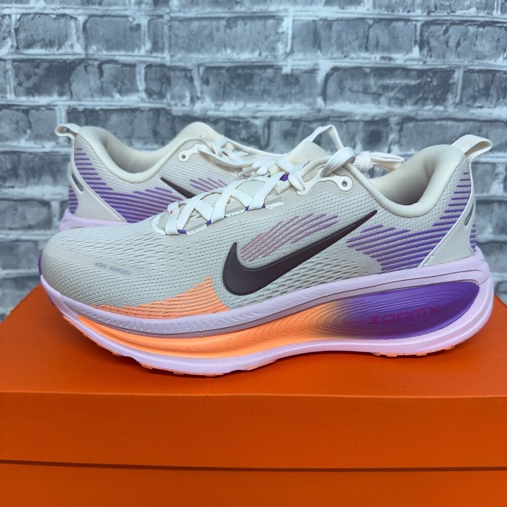 Nike Vomero 18 Pink Foam Purple Orange Running Shoes HM6804-113 Womens Size 8.5